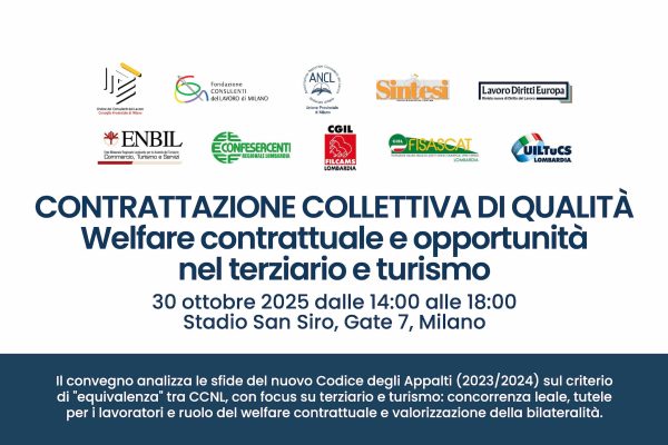 Convegno Consulenti del lavoro - ENBIL 30 Ottobre 25 San Siro Cover